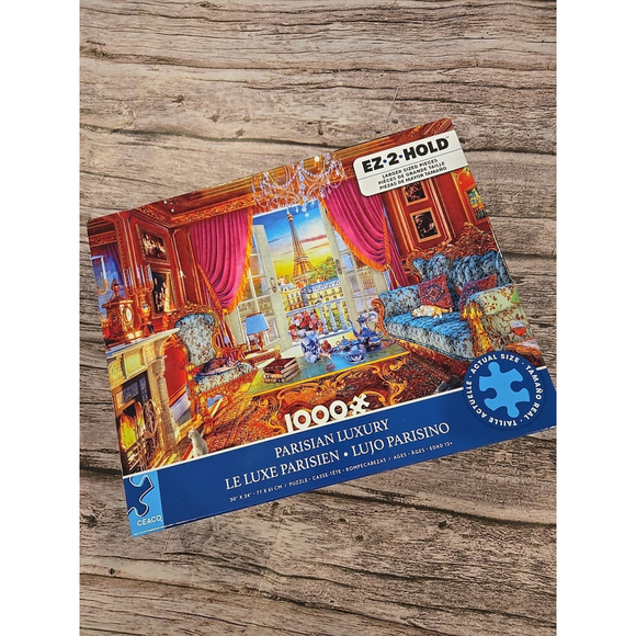 ceaco Other - Ceaco 1000 Piece Puzzle Parisian Luxury New-Sealed 30x24 #43230 (3)